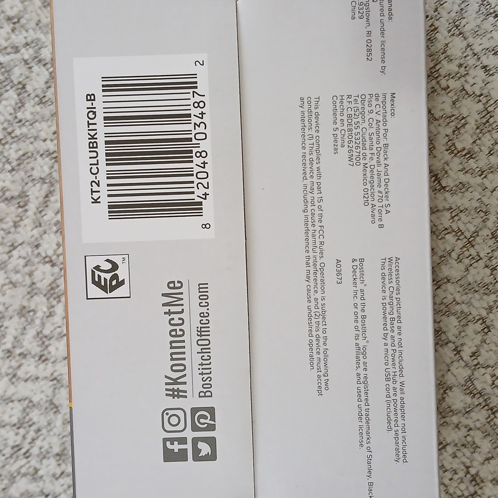 Bostitch Konnect Wireless Charging Desk Accessory Kit - Picture 5 of 7